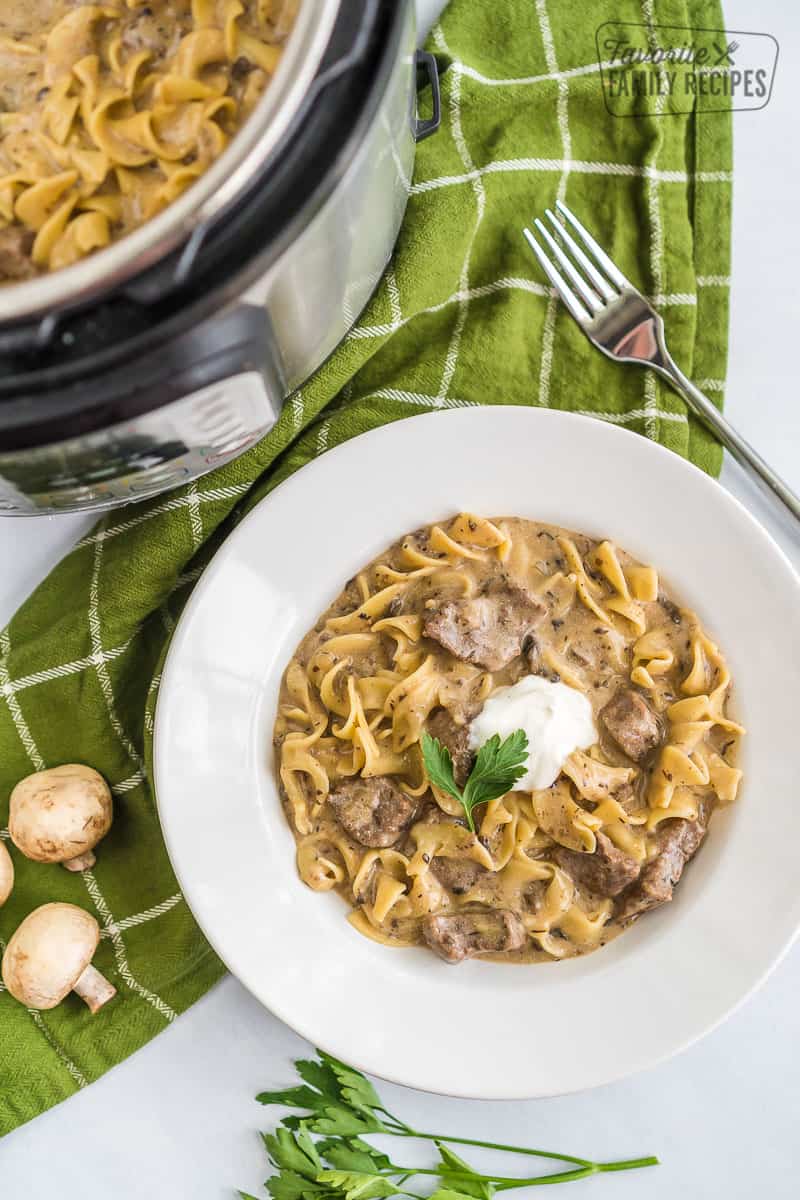 Instant Pot Beef Stroganoff: Tender & Creamy in 45 Mins
